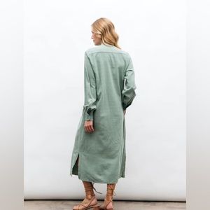 Mi Golondrina green Herminia Verde de Mar dress - Small